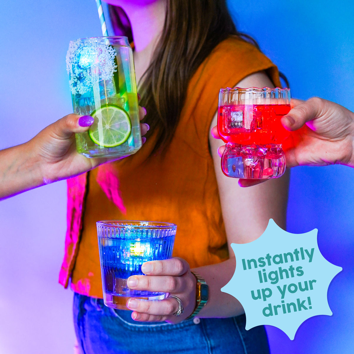Glo Cubes - Birthday 12 Pack