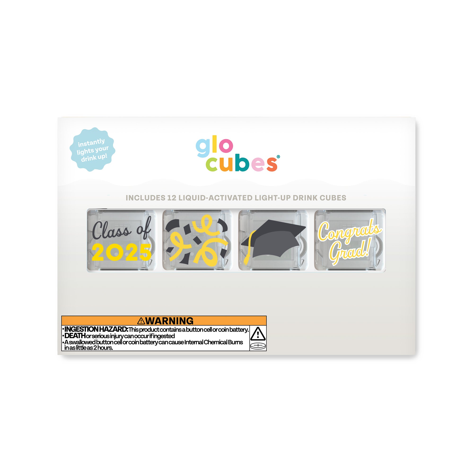 Glo Cubes - Custom Graduation 12 Pack