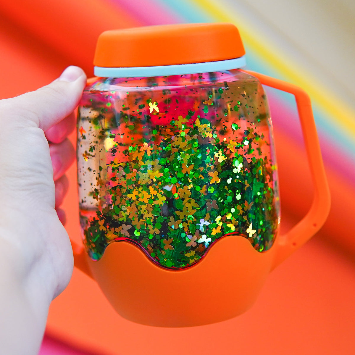 Sensory Play Jar - Dreamsicle