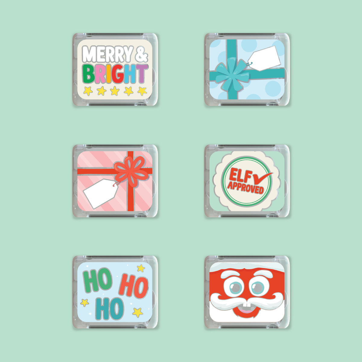 Light-Up Cubes 6-Pack, Christmas