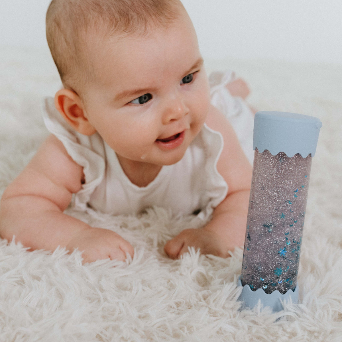 Baby Calm Down Bottle - Soft Blue