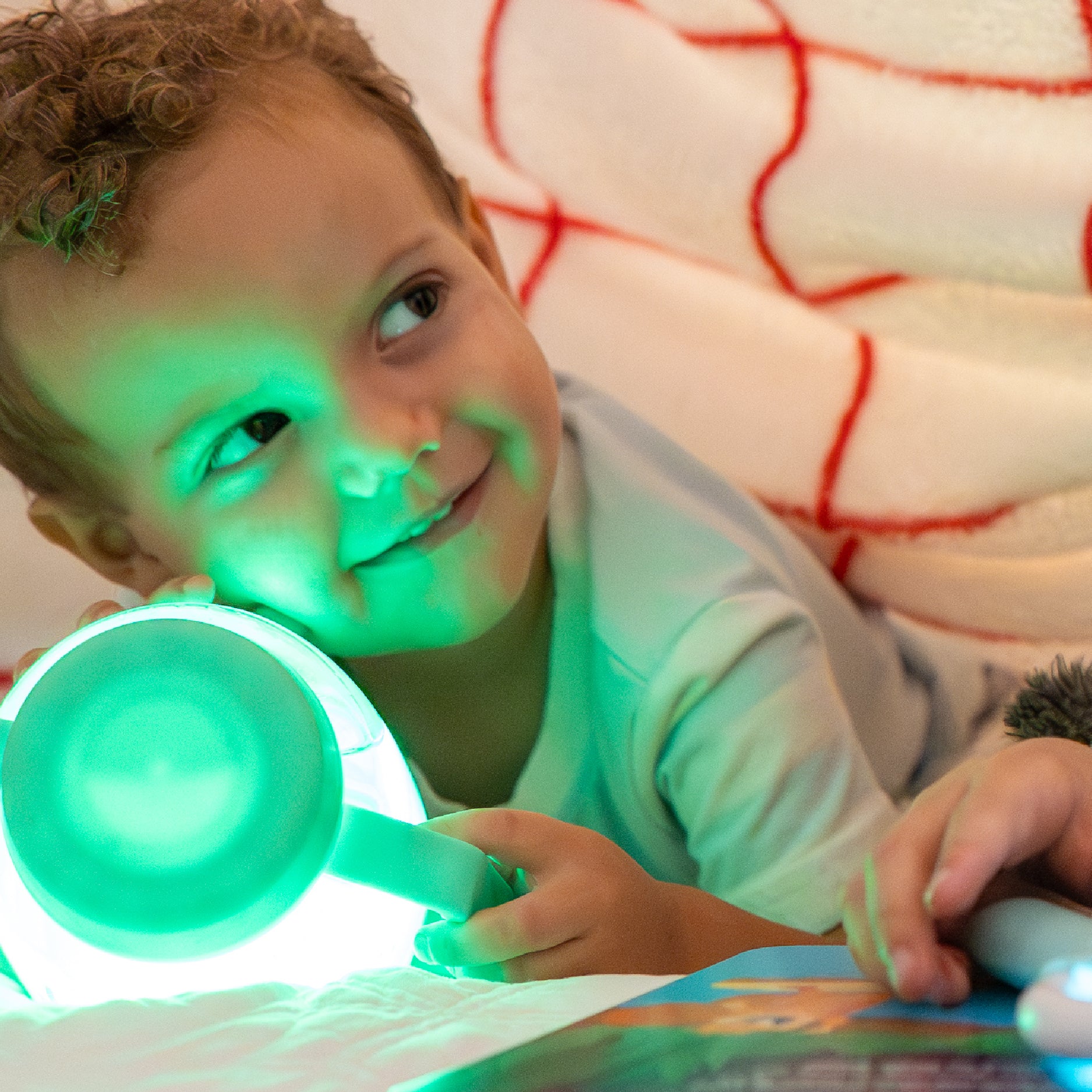 Sensory Play Jar - Lucky Charm