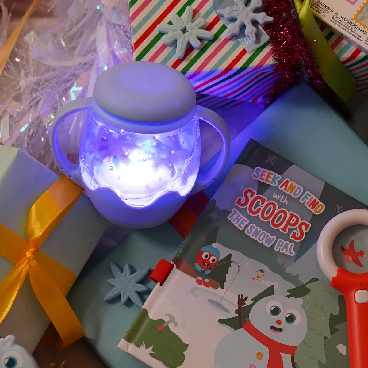 Mini Sensory Play Jar Gift Set, Snowy