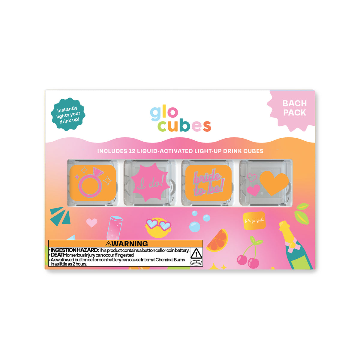 Glo Cubes - Bachelorette 12 Pack