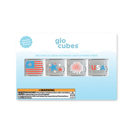 Glo Cubes - Custom Patriotic 12 Pack