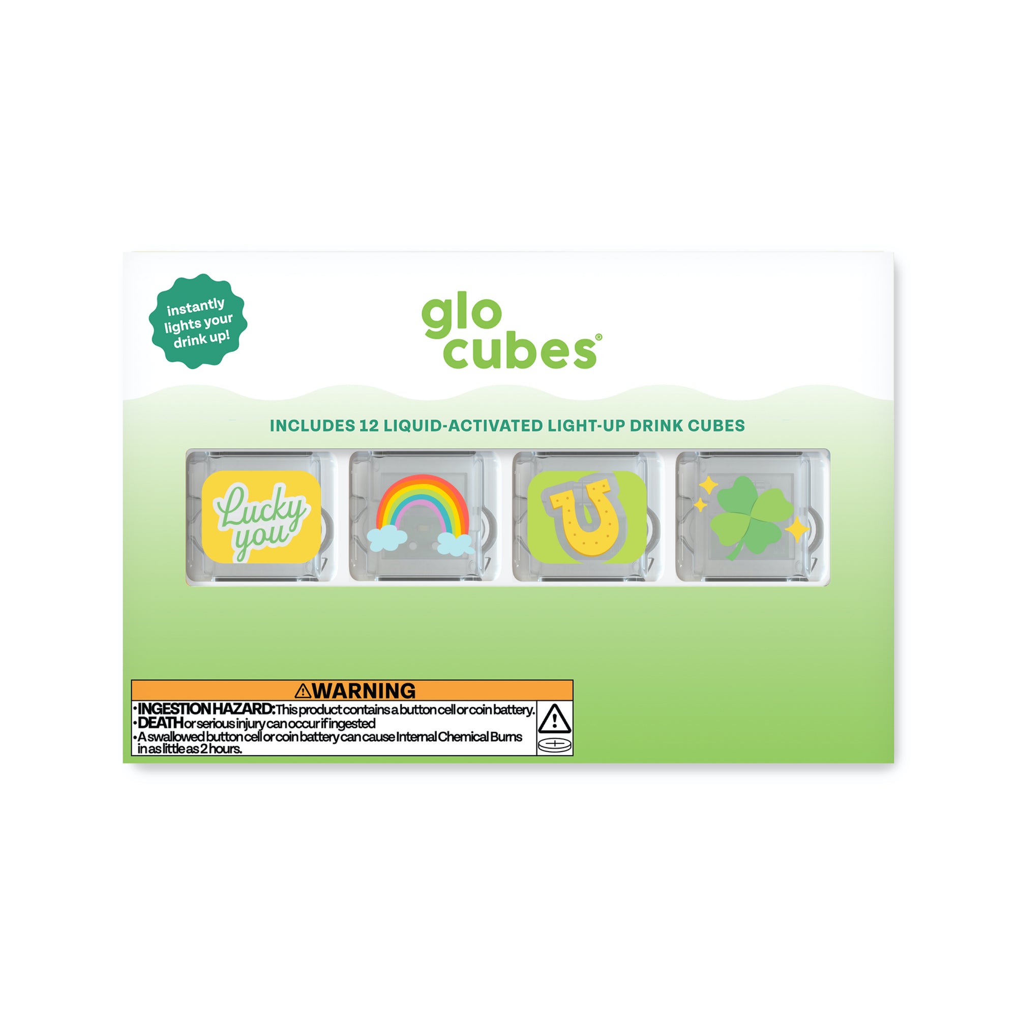 Glo Cubes: 12-Pack St. Patty Gift Set