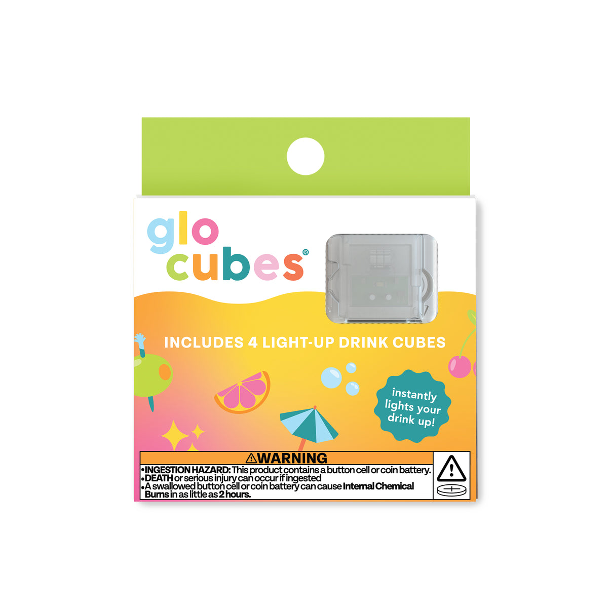 Glo Cubes - Party 4 Pack