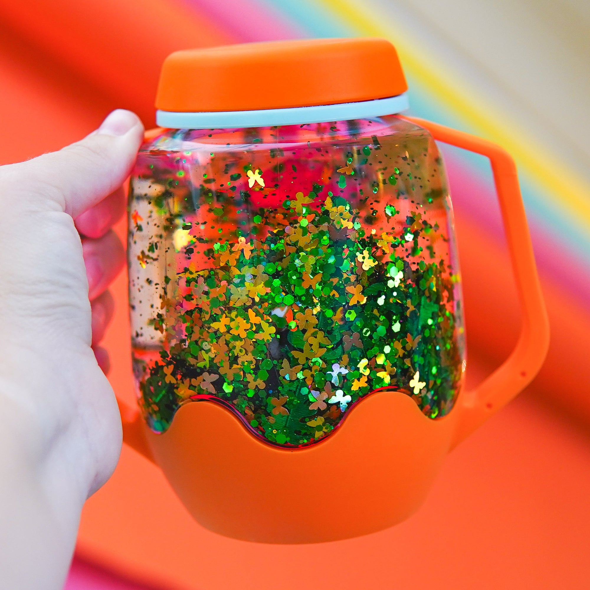 Sensory Play Jar - Dreamsicle
