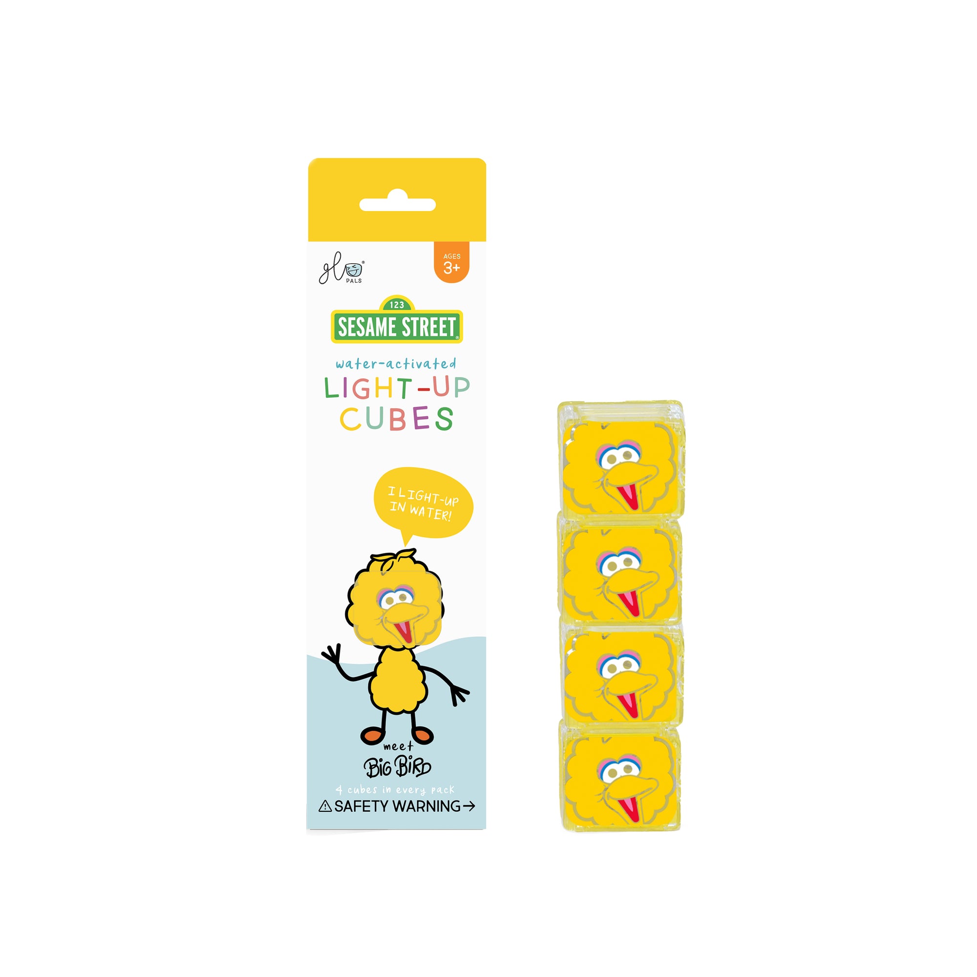 Big Bird Light-Up Cubes