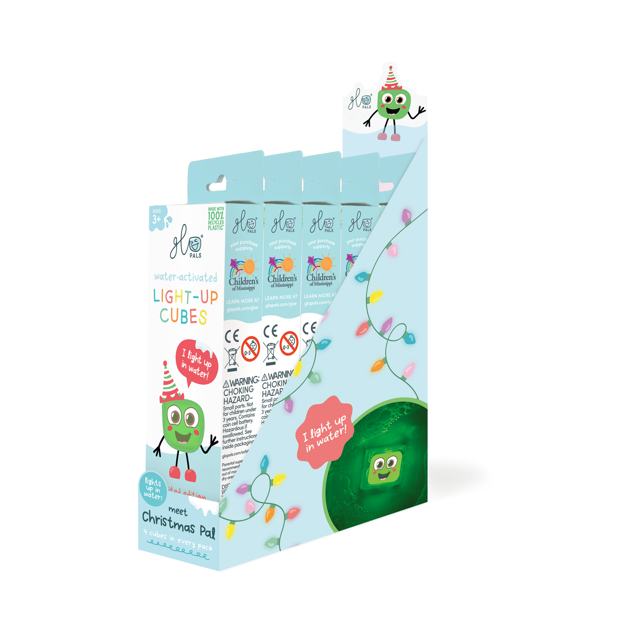 Christmas Pal Light-Up Cubes