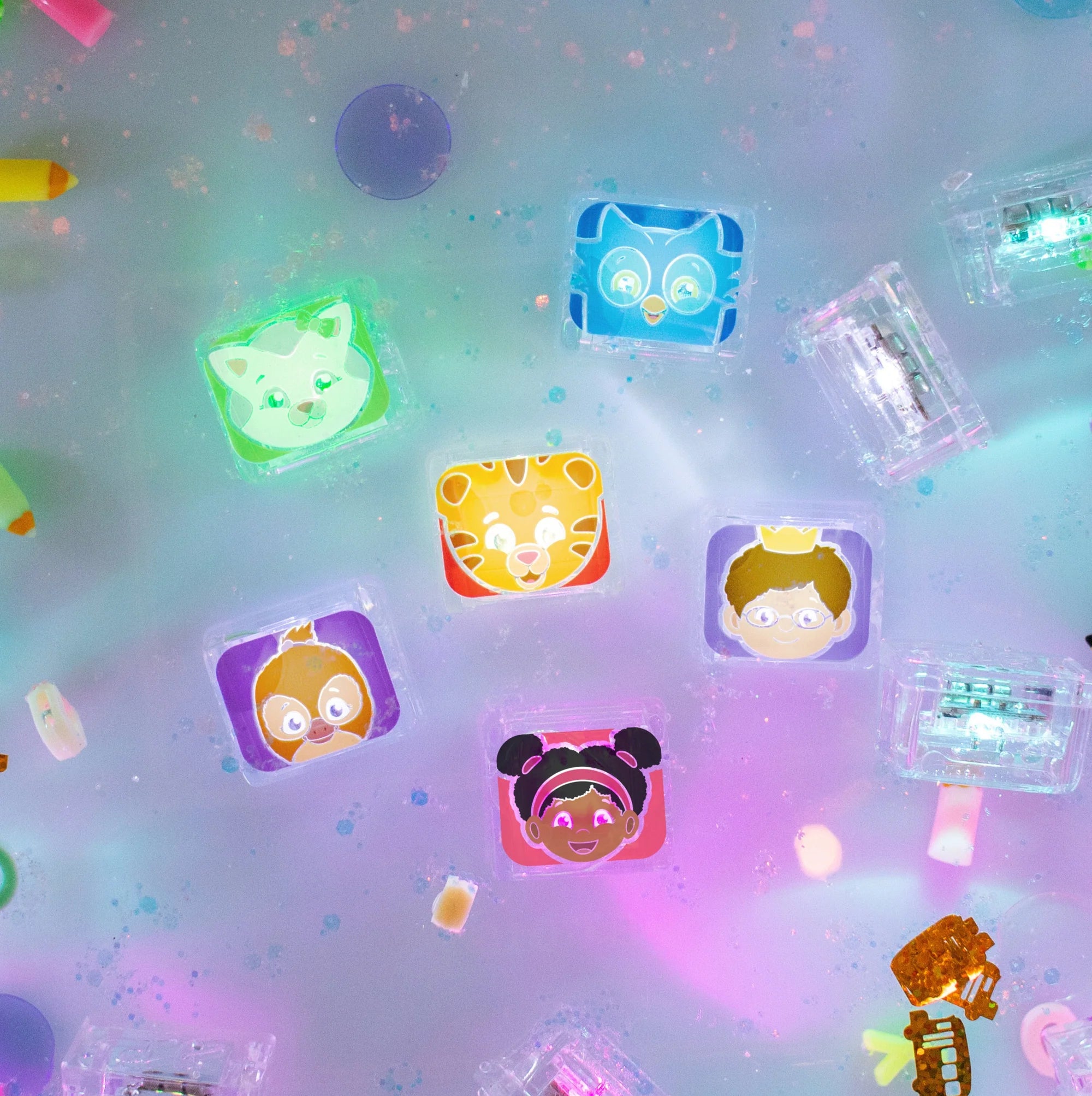 Glo Pals: 6-Pack Daniel Tiger Gift Set