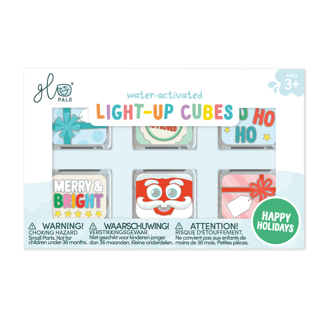 Light-Up Cubes 6-Pack, Christmas