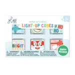 Light-Up Cubes 6-Pack, Christmas