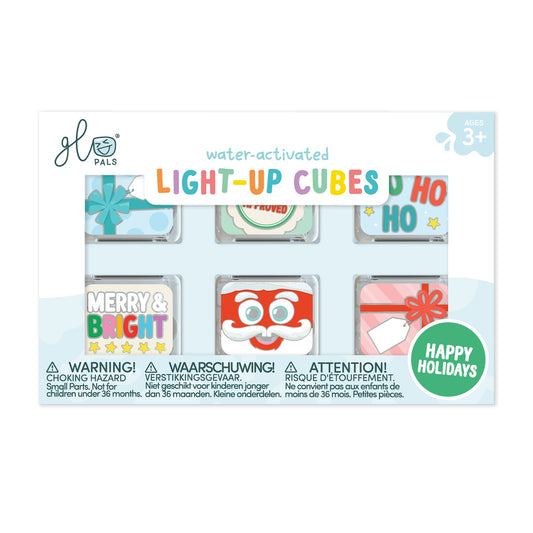 Light-Up Cubes 6-Pack, Christmas