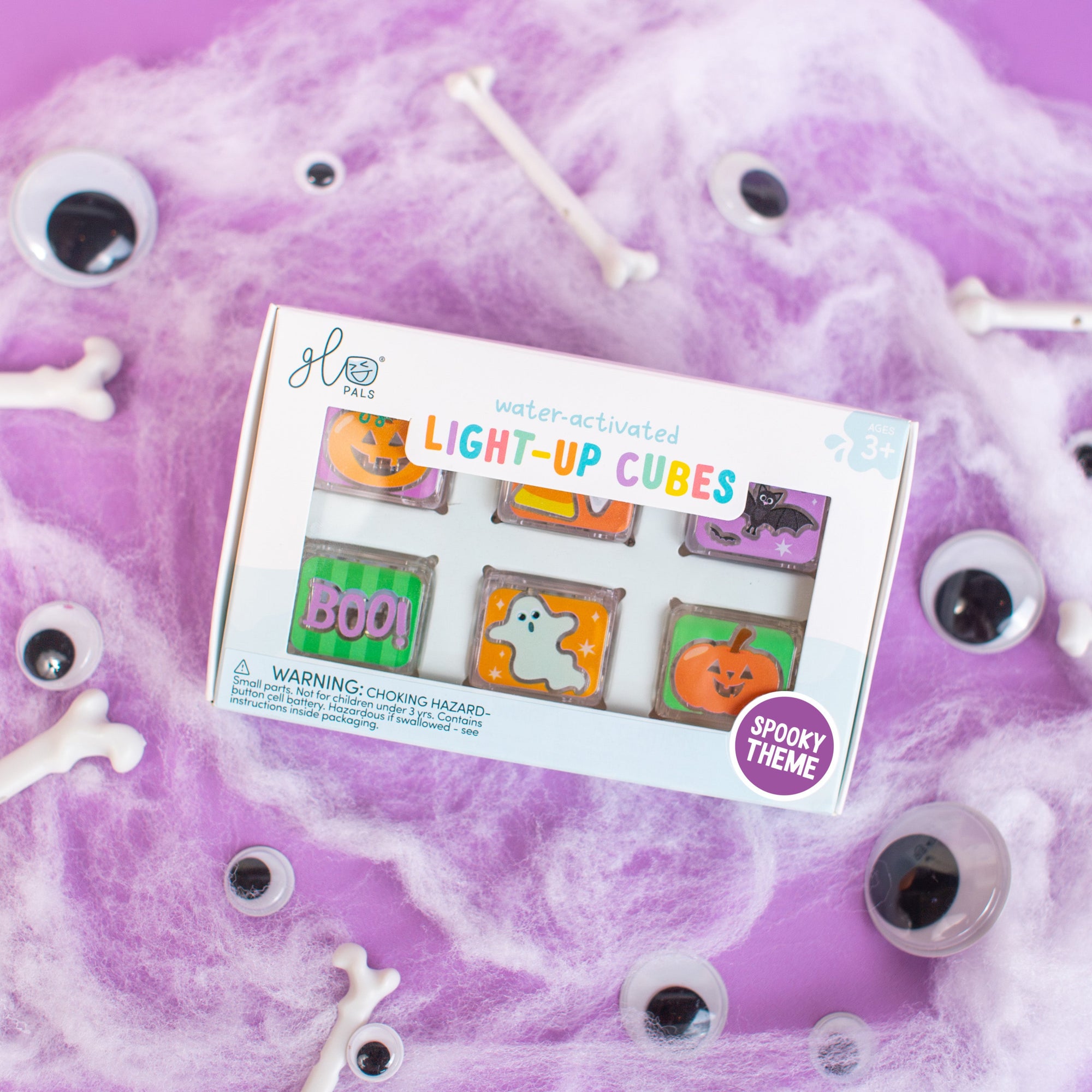 Glo Pals: Halloween Light-Up Cubes 6-Pack