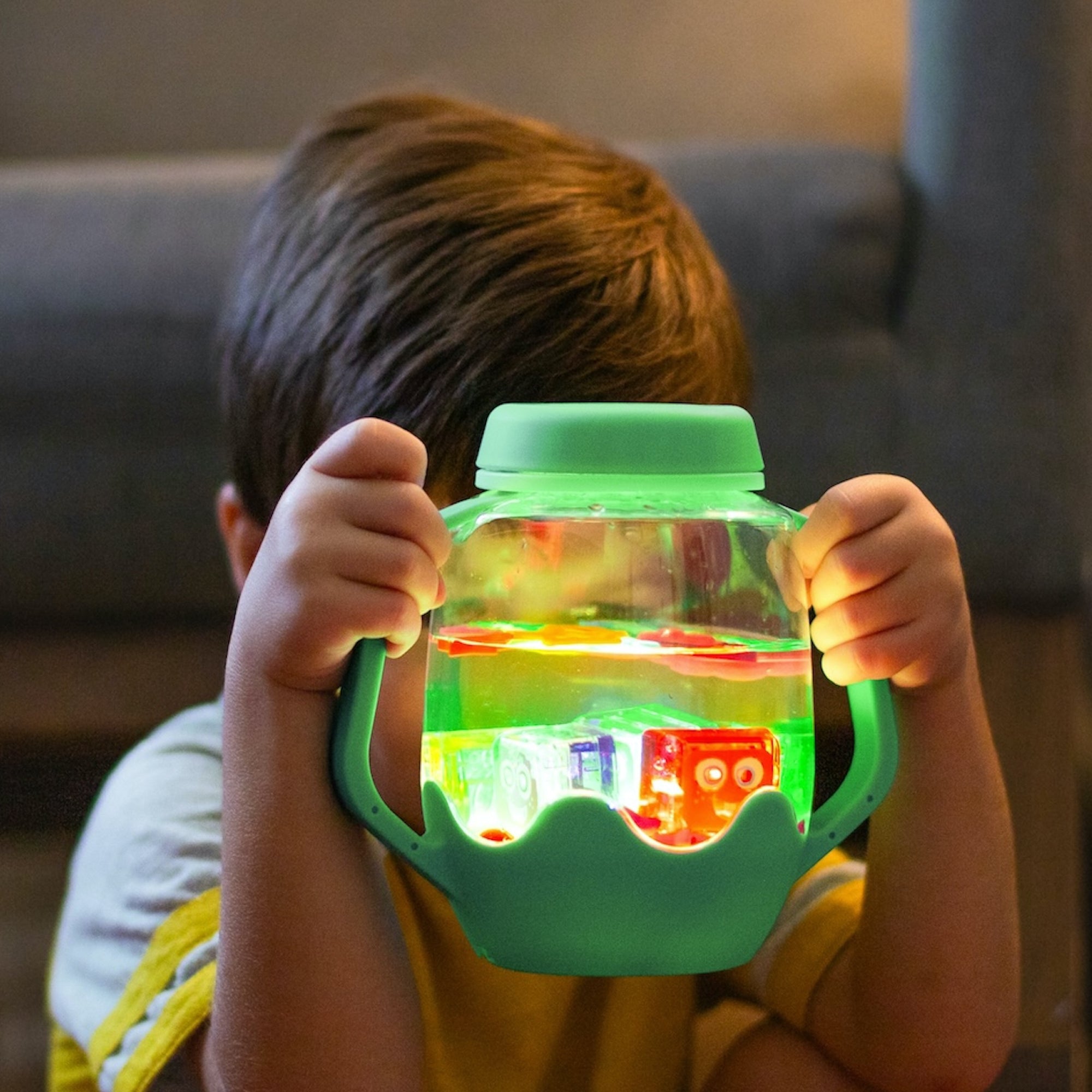 Sensory Play Jar - Lucky Charm