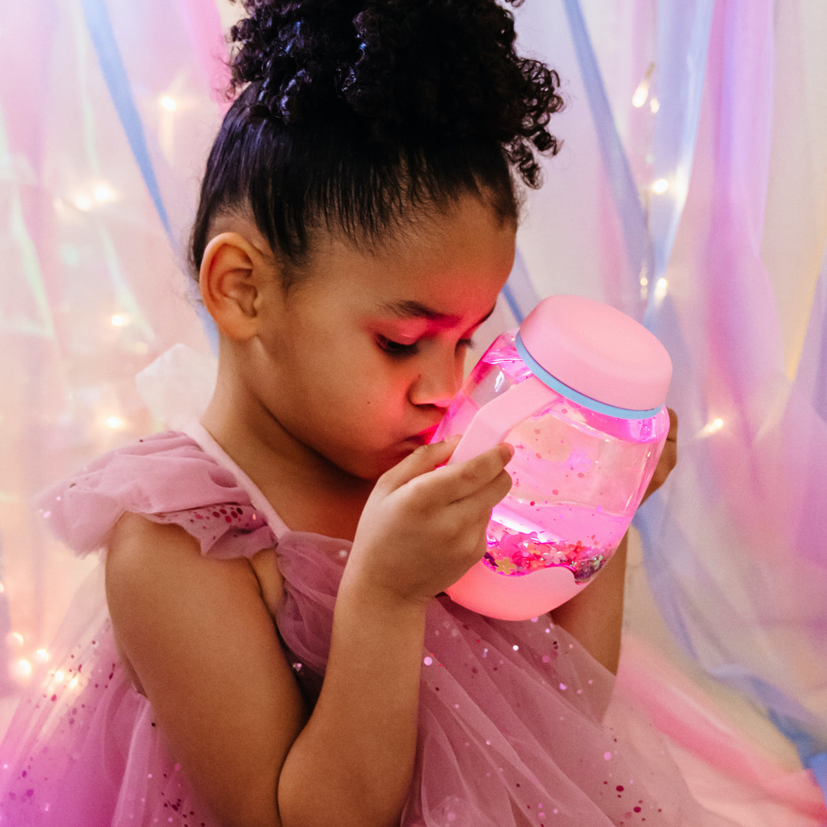 Sensory Play Jar - Bubblegum