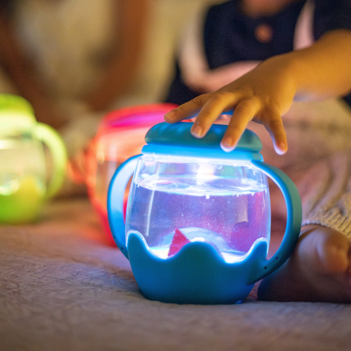 Mini Sensory Play Jar Gift Set - Blue