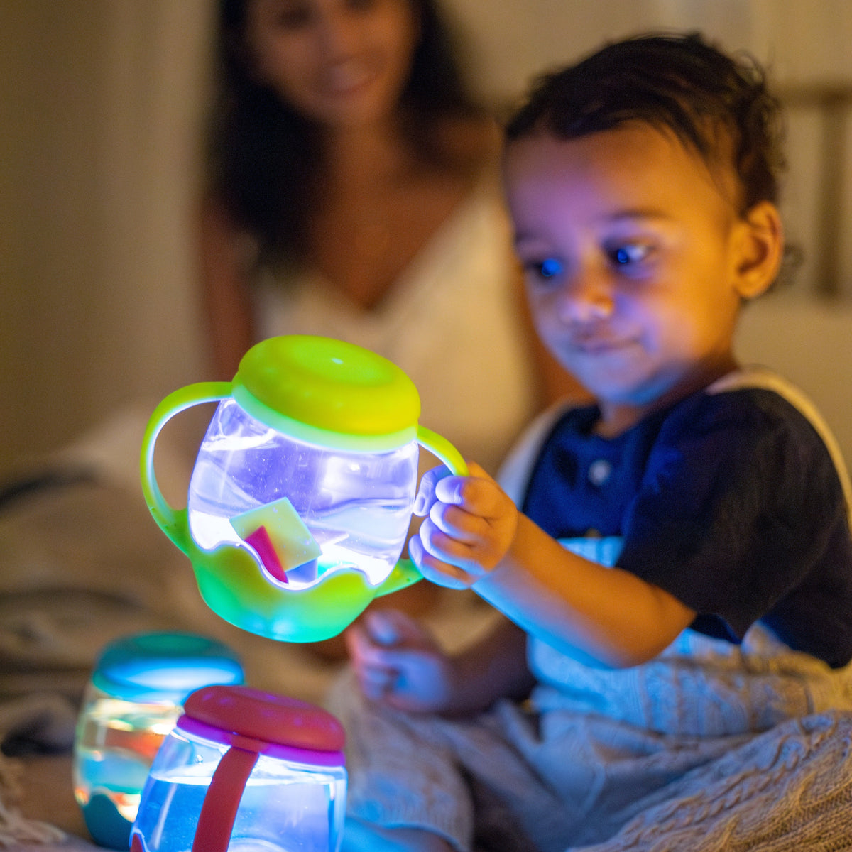 Mini Sensory Play Jar Gift Set - Green