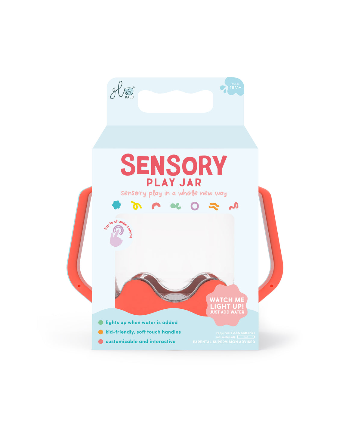 Sensory Play Jar - Ladybug