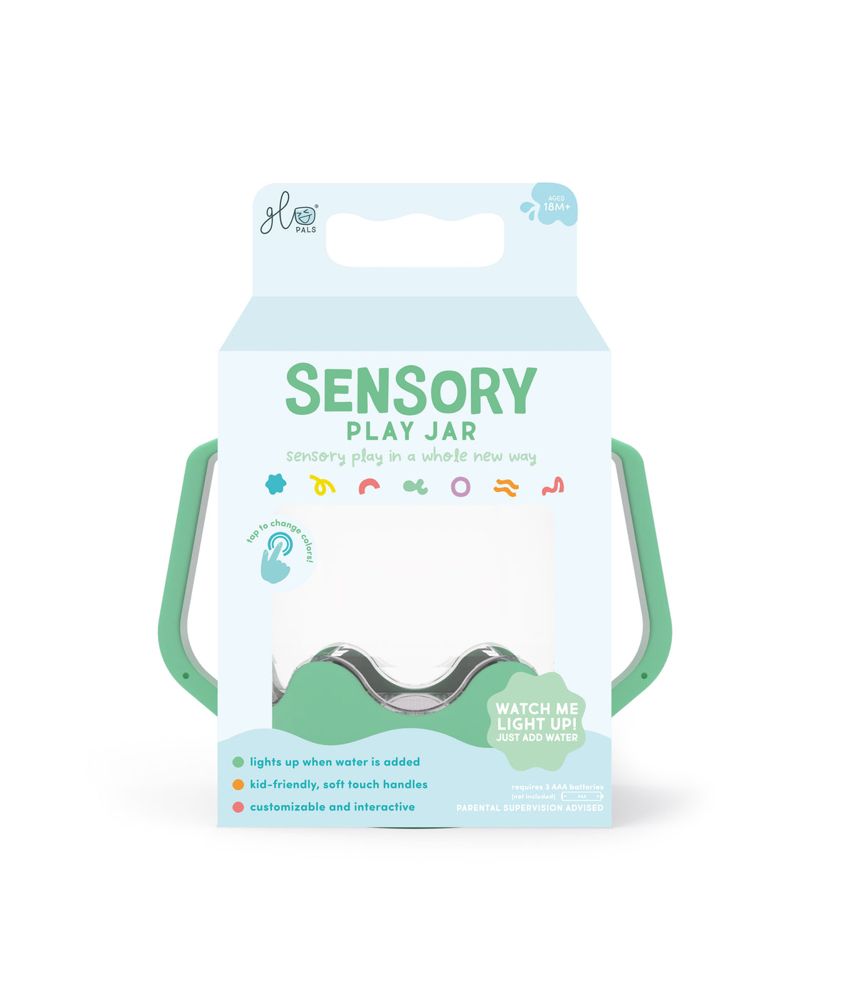 Sensory Play Jar - Lucky Charm