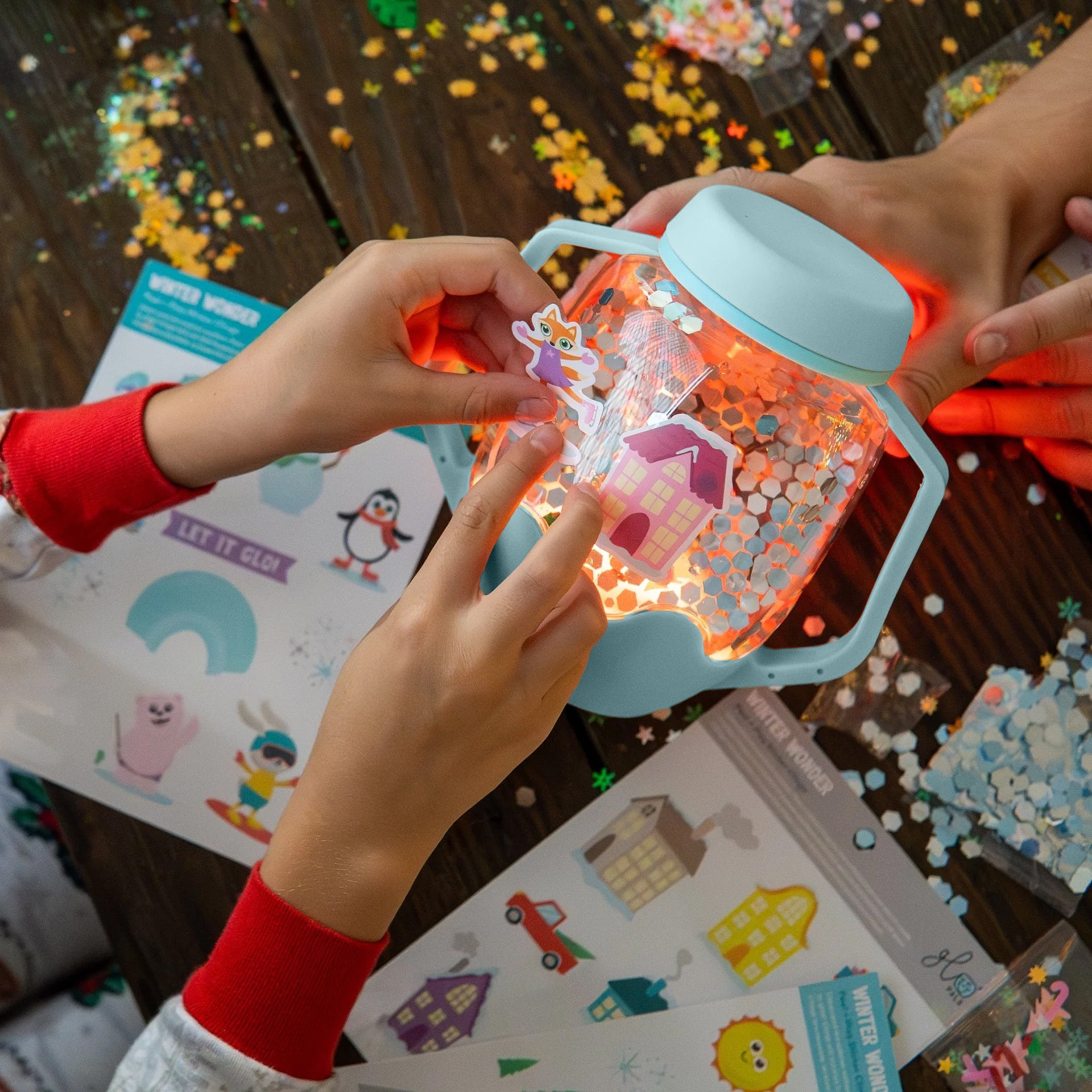 Jar Gift Set - Sensory Snowglobe