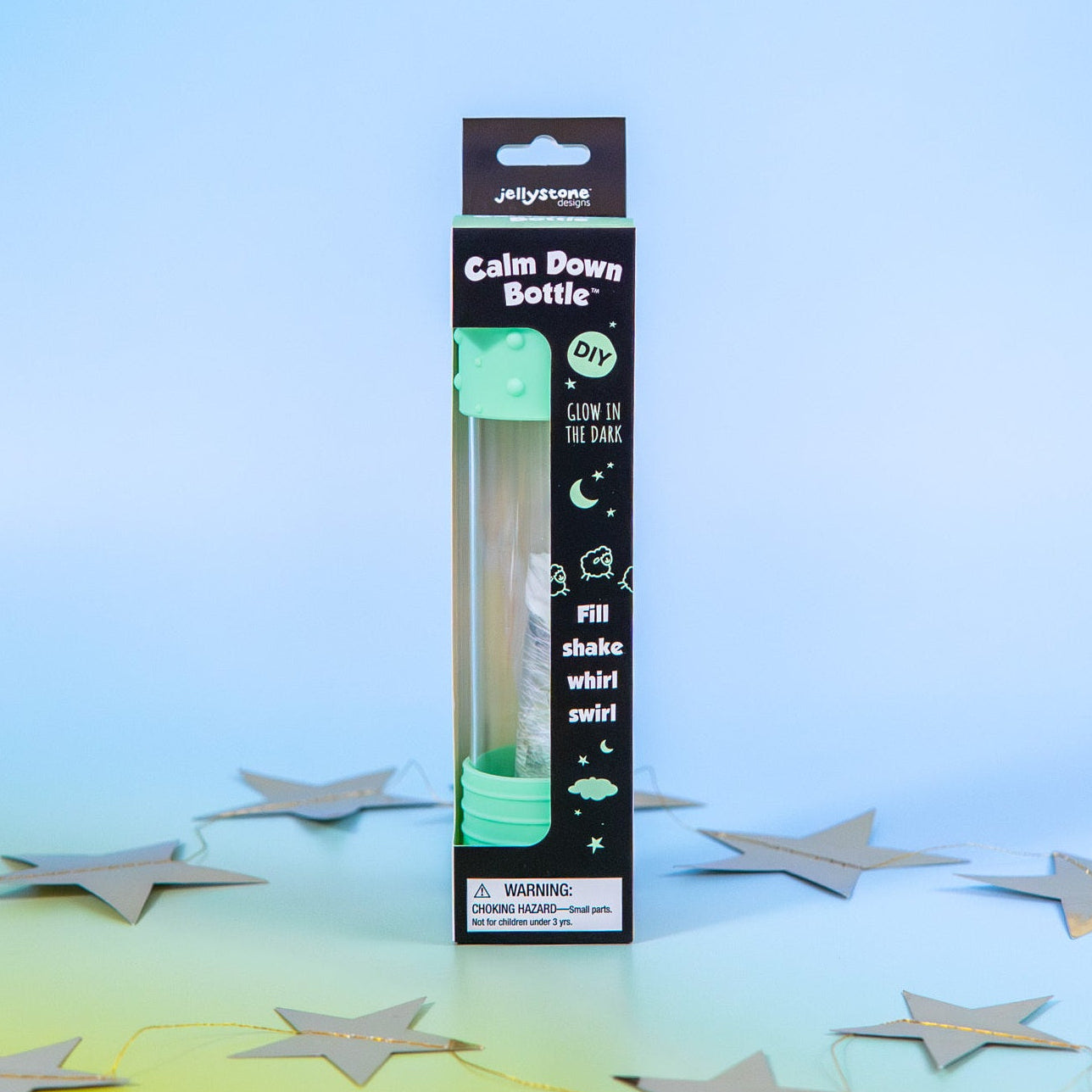 DIY Calm Down Bottle - Glow in the Dark