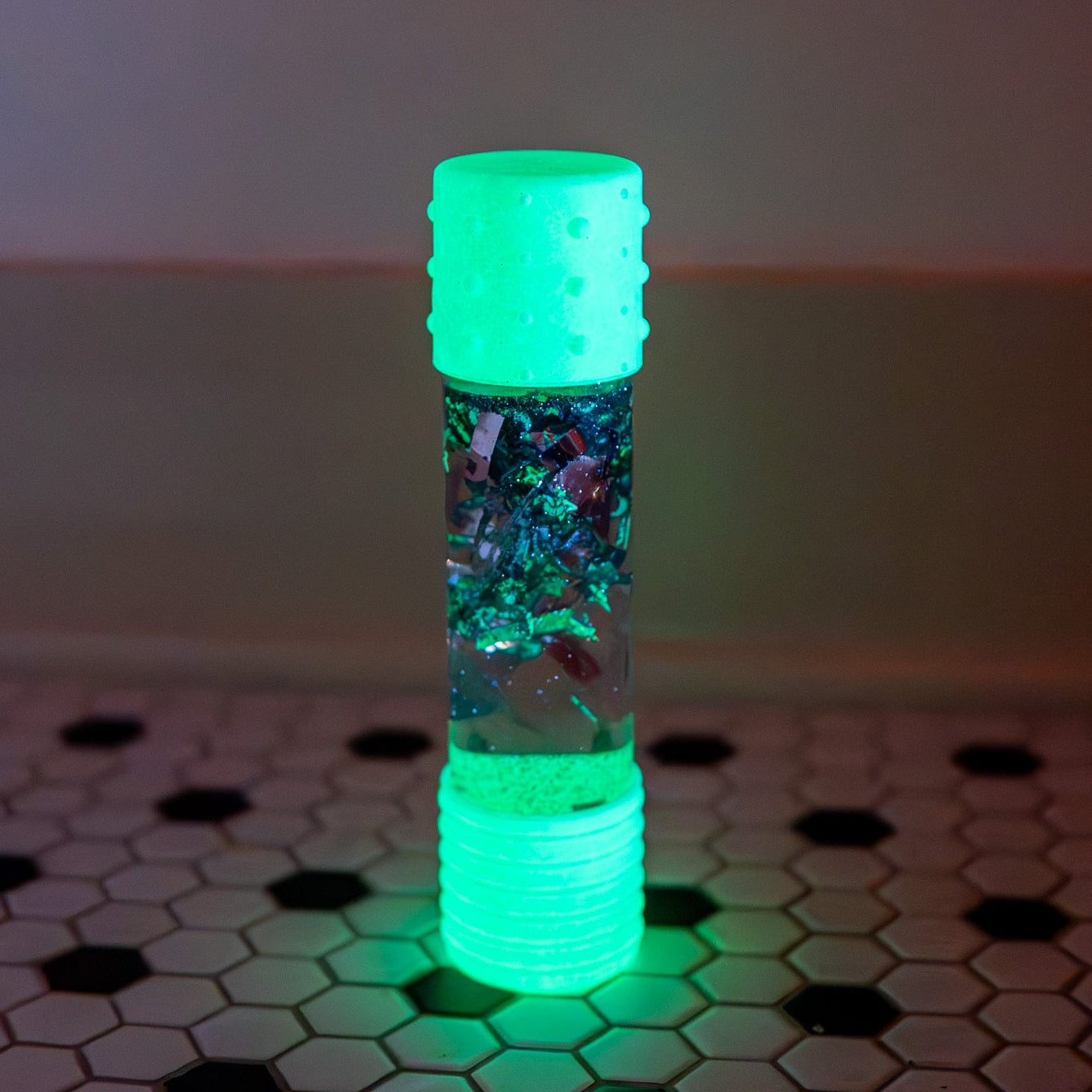 DIY Calm Down Bottle - Glow in the Dark