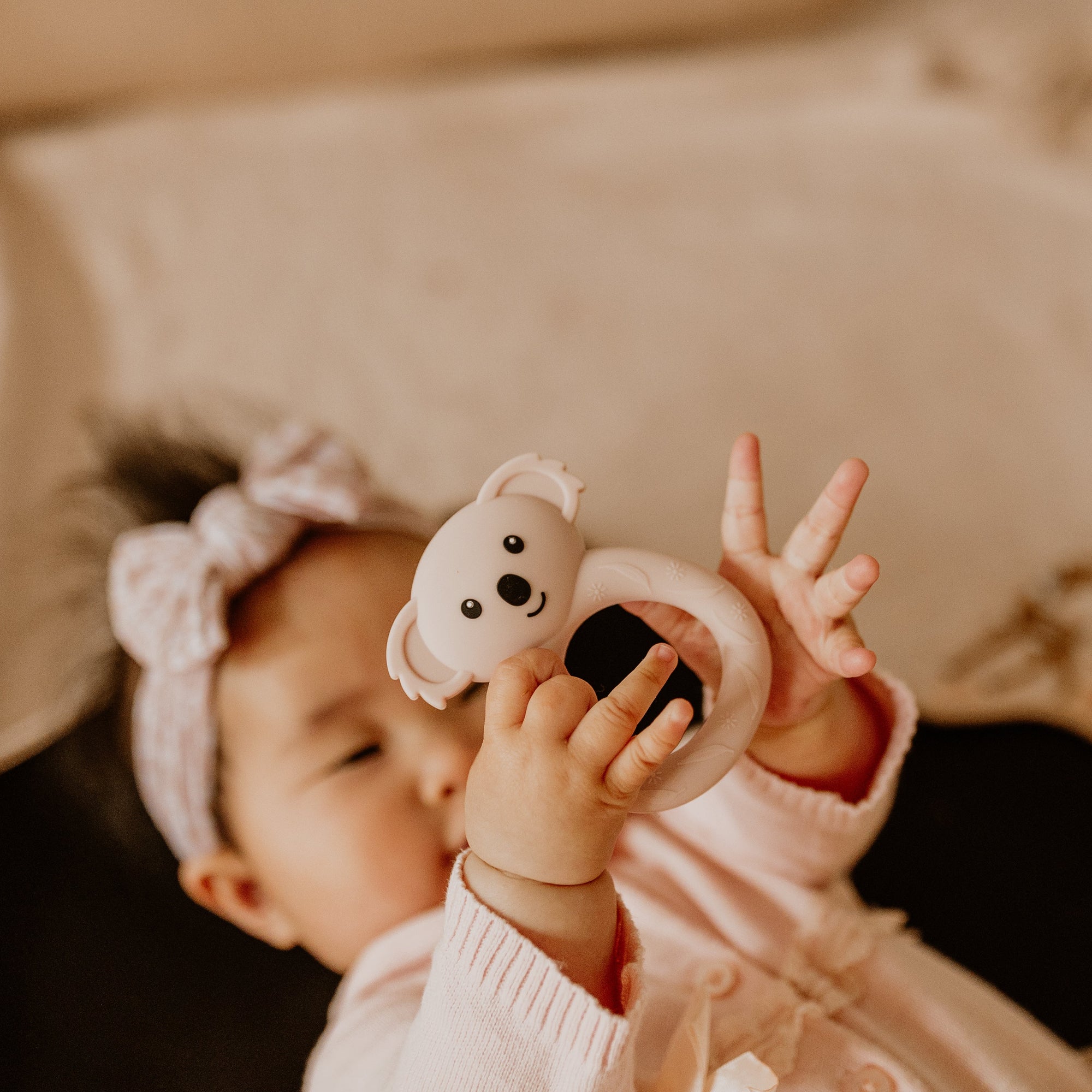Koala Teethers - Pink Salt