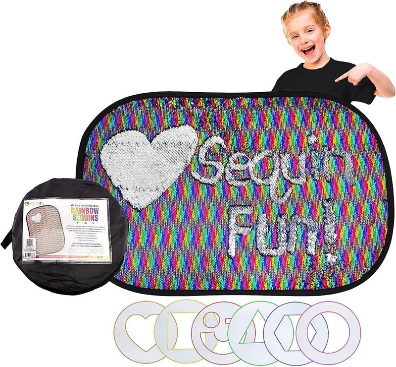 Giant Rainbow Sequins Toy