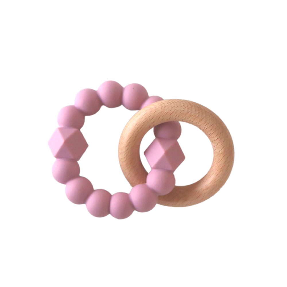 Moon Teether - Mauve