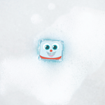Scoops the Snow Pal Light-Up Cubes 4-Pack